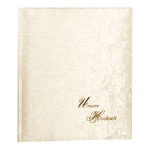 Fotoalbum Seide, weiß