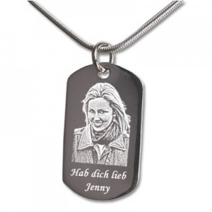 Fotoanhänger Dogtag