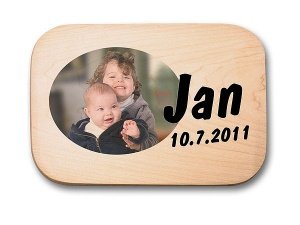 Fotogeschenk Holzschild 18,5 x 27,5 cm m