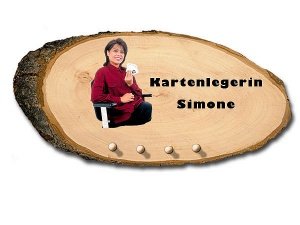 Fotogeschenk Schlüsselbrett aus Holz mit