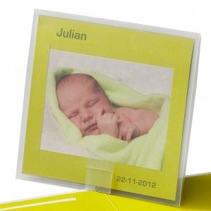 Fotokarte Mercedes, kiwi