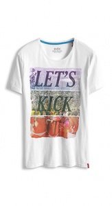 Fotoprint Baumwoll Jersey T-Shirt