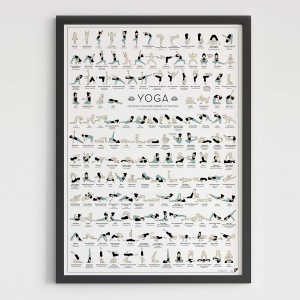 Follygraph Yoga Poster - Joga Bild 