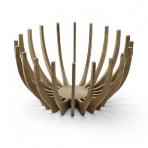 Frame Schale ?22 cm Teak S1600451 von Sk