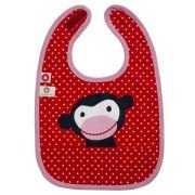 Franck & Fischer - Lätzchen Affe rot, kb