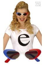 Frankreich Fan Brille Girl