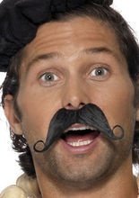 Franzosen Bart, schwarz