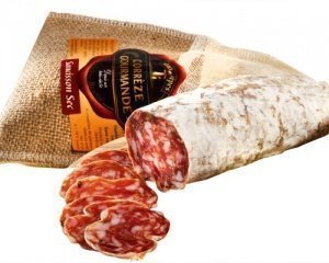 Französische Steinpilz-Salami
