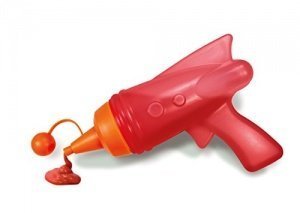 Fred Captain Ketchup Sauce Flasche