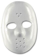 Freitag, der 13-te Maske weiß