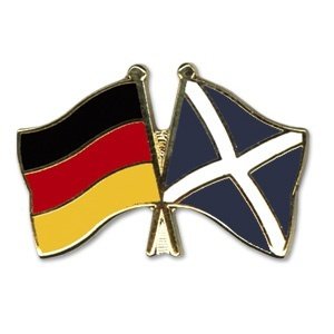 Freundschafts-Pin "Deutschland-Schottlan