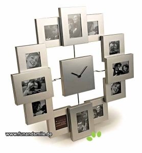 Freundschaftsuhr mit Bildern (groß)