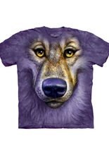 Friendly Wolf Face The Mountain Kinder-T