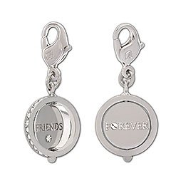 Friends Forever Crystal Charm