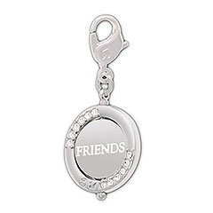 Friends Forever Crystal Charm