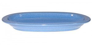 Friesland Ammerland Blue Platte oval / U