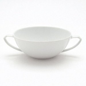 Friesland Ecco weiss Suppen Obertasse 0,