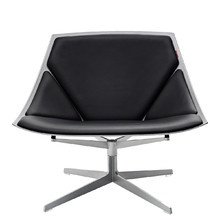 Fritz Hansen - Space Sessel - Leder schw