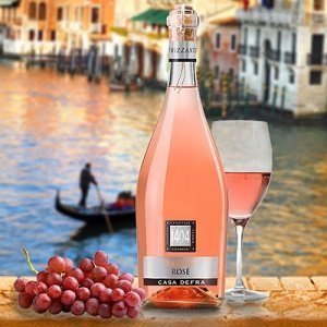 Frizzante Raboso Rose Casa Defra Italien