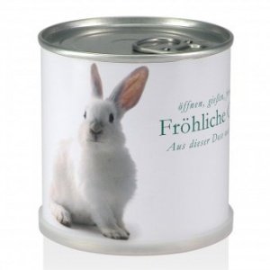 Fröhliche Ostern aus der Dose