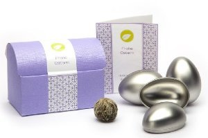 "Frohe Ostern" Geschenk-Set - 3x Osterei