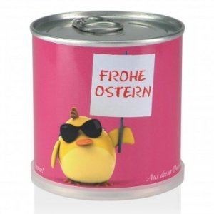 Frohe Ostern aus der Dose