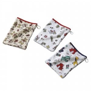 Frottee-Waschhandschuhe