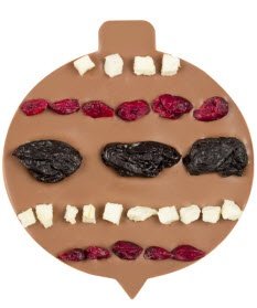 Fruchtige Weihnachtskugel