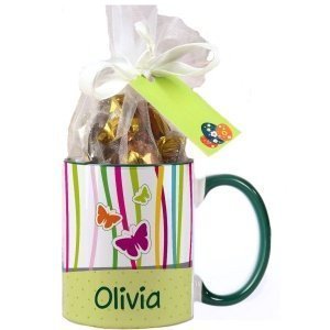 Frühlings-Tasse mit Ihrem Namen