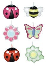 Frühlingsparty Kerzen 6 St.