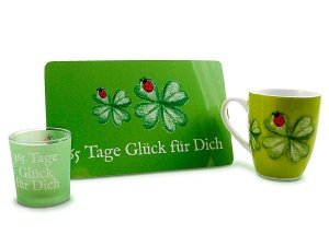 Frühstücks-Set 365 Tage Glück mit Windli
