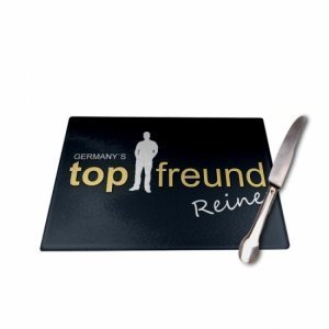 Frühstücksbrett *TOP FREUND* mit Namen g