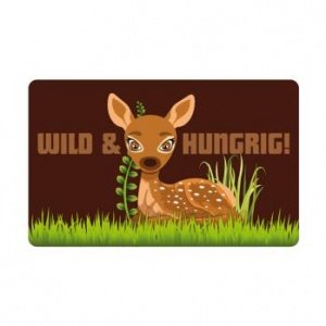 Frühstücksbrett Wild und Hungrig! 51404 