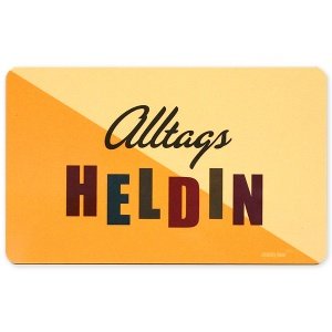 Frühstücksbrettchen Alltagsheldin