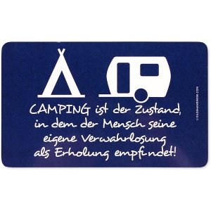 Frühstücksbrettchen Camping