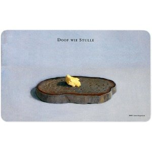 Frühstücksbrettchen `Doof wie Stulle`