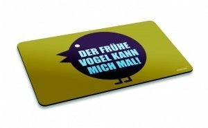 Frühstücksbrettchen - Früher Vogel