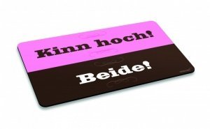 Frühstücksbrettchen Kinn hoch