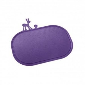 Frühstücksbrettchen Kitzy solid pflaume