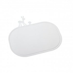 Frühstücksbrettchen Kitzy solid weiß