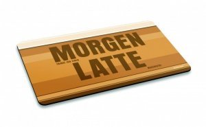 Frühstücksbrettchen - Morgenlatte