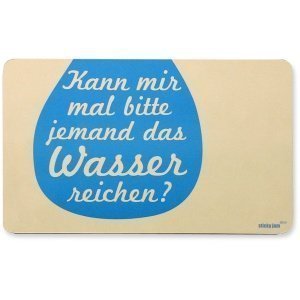Frühstücksbrettchen `Wasser reichen`