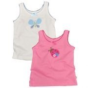 Frugi - 2er Set Bio-Unterhemden Mädchen,