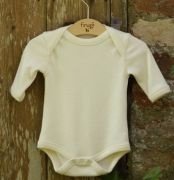 Frugi - 2er Set Langarm-Body natur, kbA