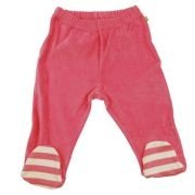 Frugi - Baby-Frottee-Leggins mit Fuß ros