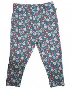 Frugi Fancy Leggings Cornflower Bio Baum