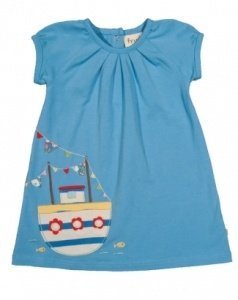 Frugi Jersey Kleid Bio Baumwolle -Boat-