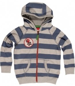 Frugi Junge Kaputzen Jacke Pirat Bio Bau