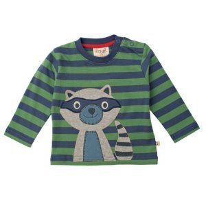 Frugi Jungen Langarm Shirt Waschbär Bio 