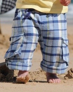 Frugi Jungs Flanell Hosen -Checkmate-